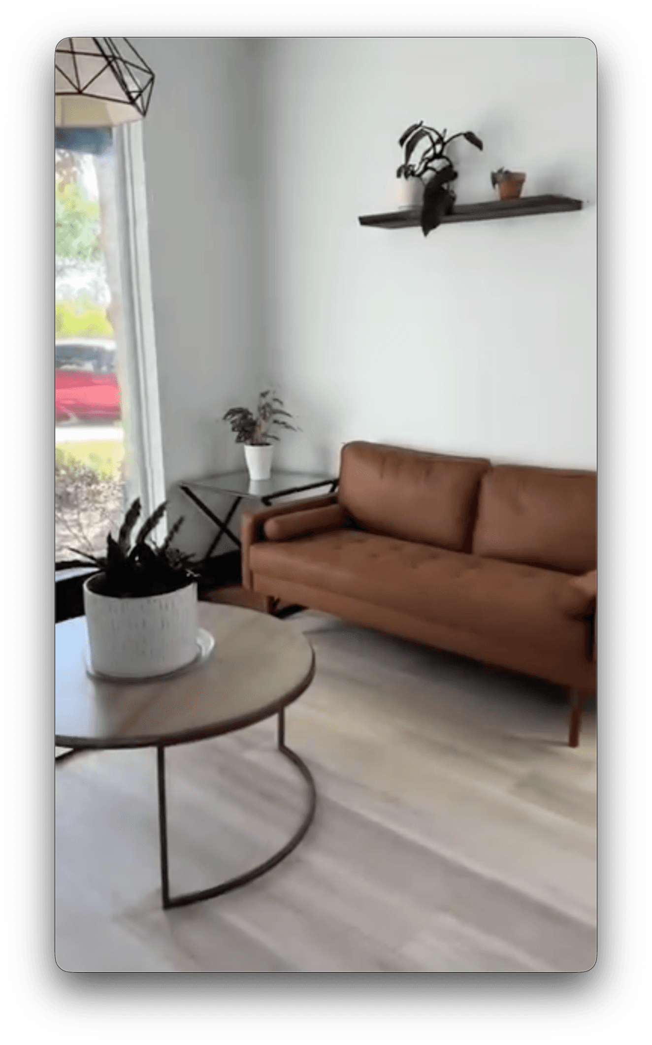 The lounge — espresso while you wait