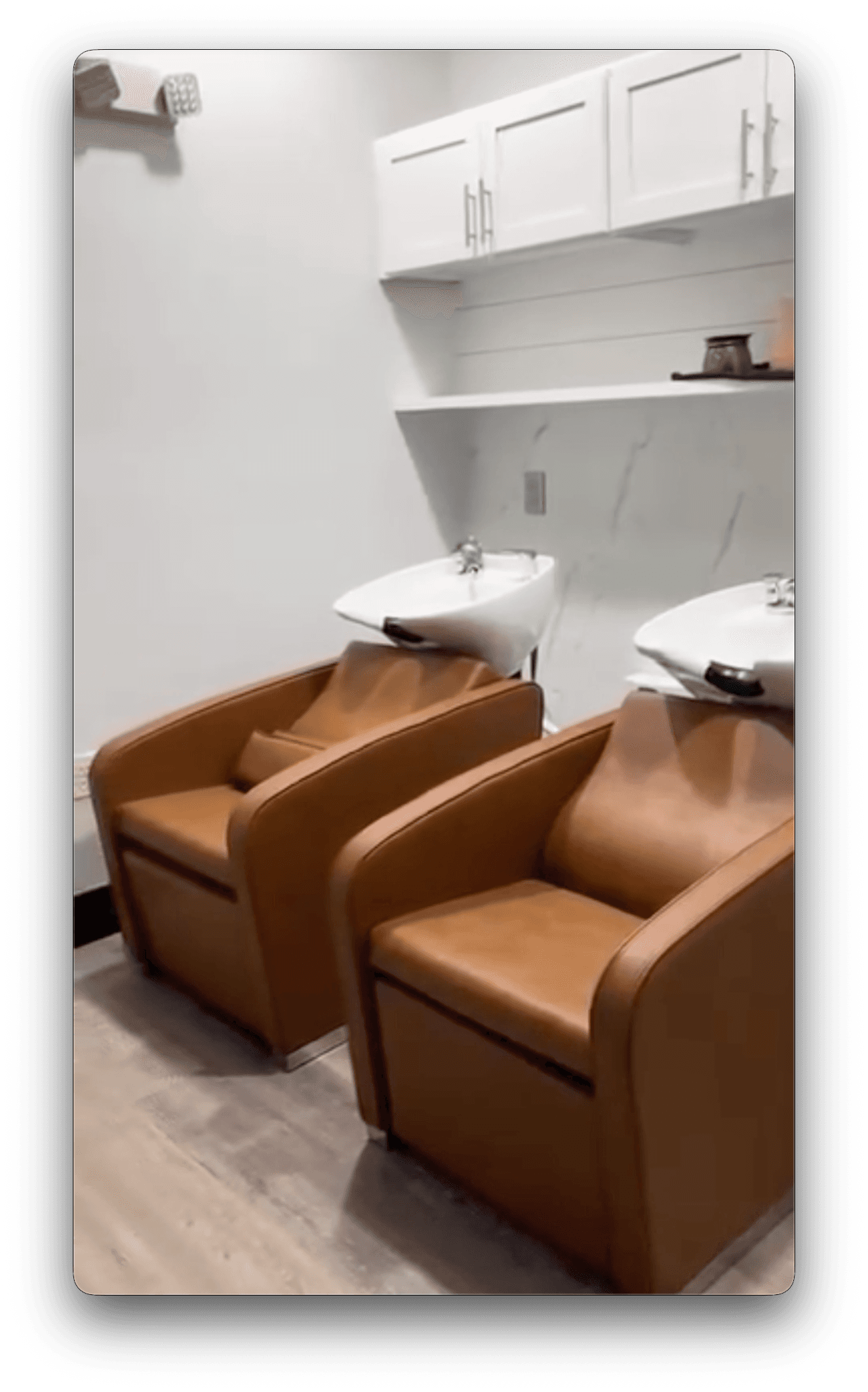 Wash room, where every visit begins